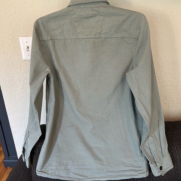 Cuidado Con el Perro Long Sleeve Button Overshirt in Women’s Sz XS - Picture 3 of 4